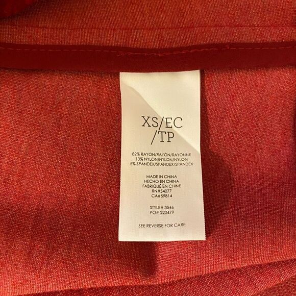 Cabi Red Houndstooth Celebration Coat jacket - Picture 6 of 10